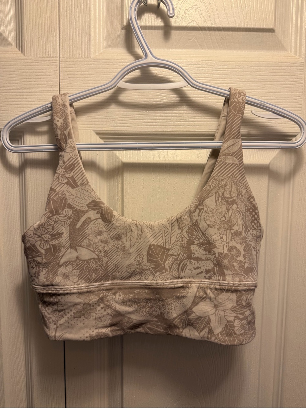 Lululemon Floral Scoop Sports Bra